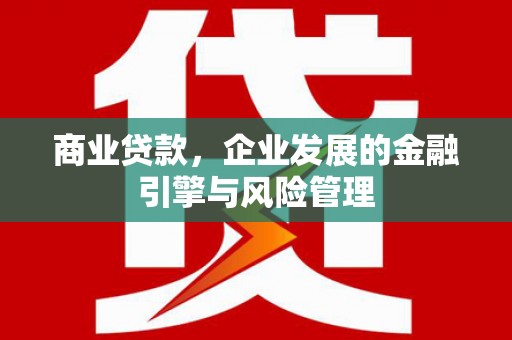 始兴商业贷款，企业发展的金融引擎与风险管理
