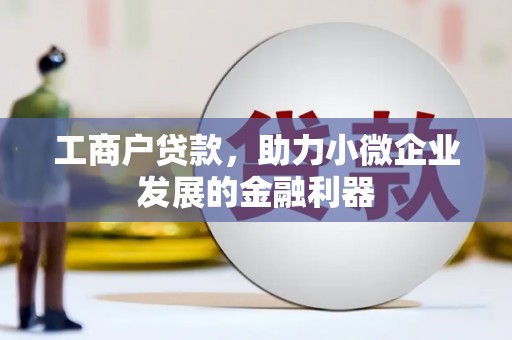 始兴工商户贷款，助力小微企业发展的金融利器