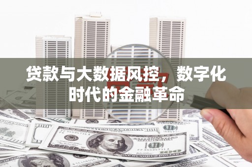 始兴贷款与大数据风控，数字化时代的金融革命