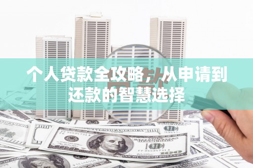 始兴个人贷款全攻略，从申请到还款的智慧选择