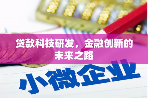 始兴贷款科技研发，金融创新的未来之路