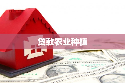 始兴贷款农业种植