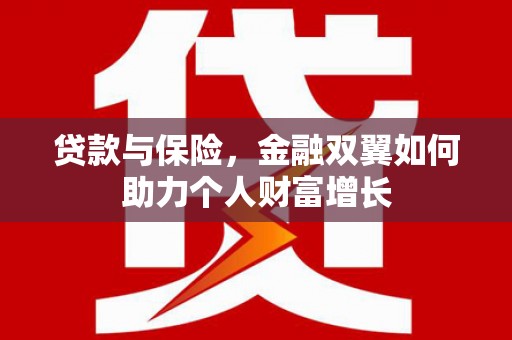 始兴贷款与保险，金融双翼如何助力个人财富增长