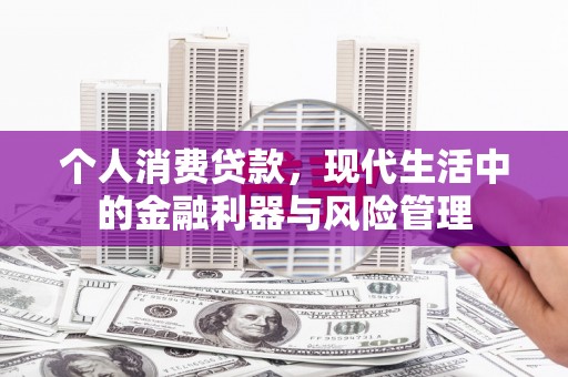 始兴个人消费贷款，现代生活中的金融利器与风险管理