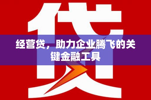 始兴经营贷，助力企业腾飞的关键金融工具