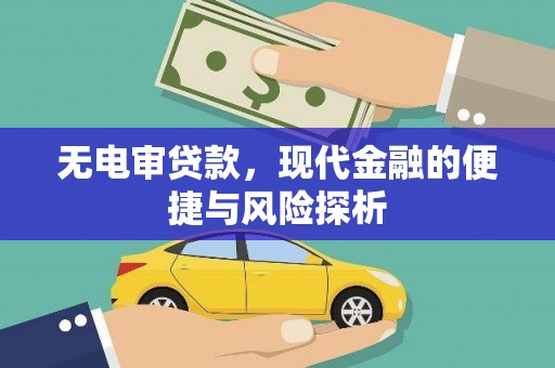 始兴无电审贷款，现代金融的便捷与风险探析