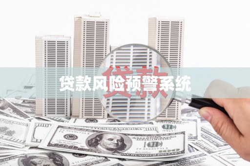 始兴贷款风险预警系统