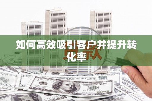 始兴如何高效吸引客户并提升转化率