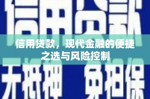 始兴信用贷款，现代金融的便捷之选与风险控制