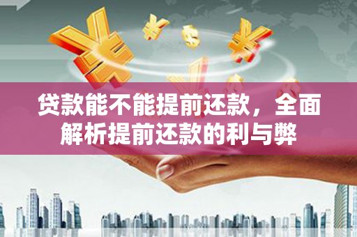 始兴贷款能不能提前还款，全面解析提前还款的利与弊