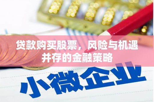 始兴贷款购买股票，风险与机遇并存的金融策略