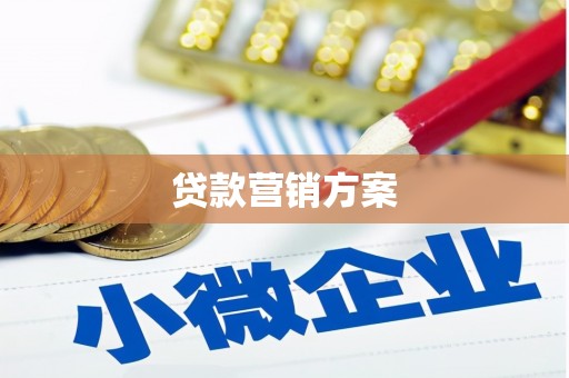 始兴贷款营销方案